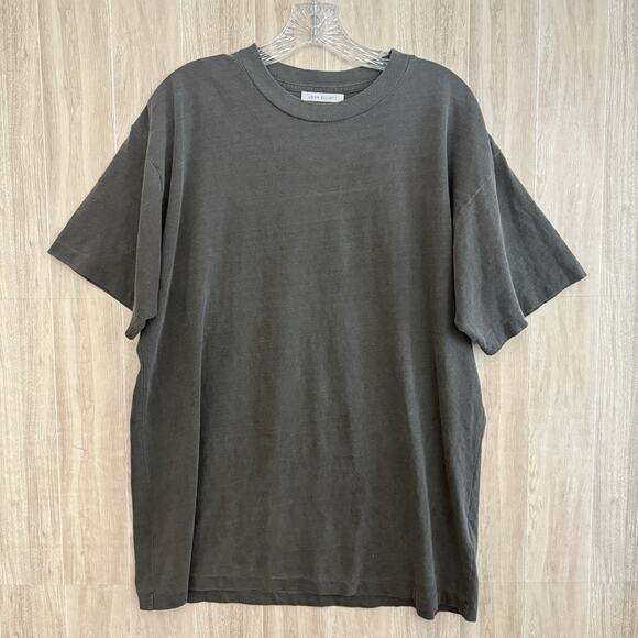 John Elliott T Shirt Men’s 1 Small Oversized Washed Gray Relaxed Short Sleeve - Picture 2 of 15